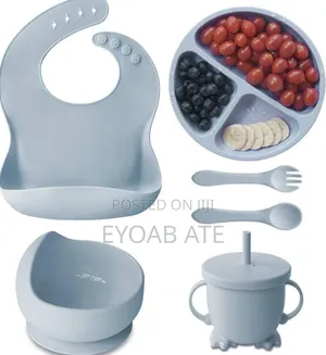 Photo - Silicone Baby Feeding Set