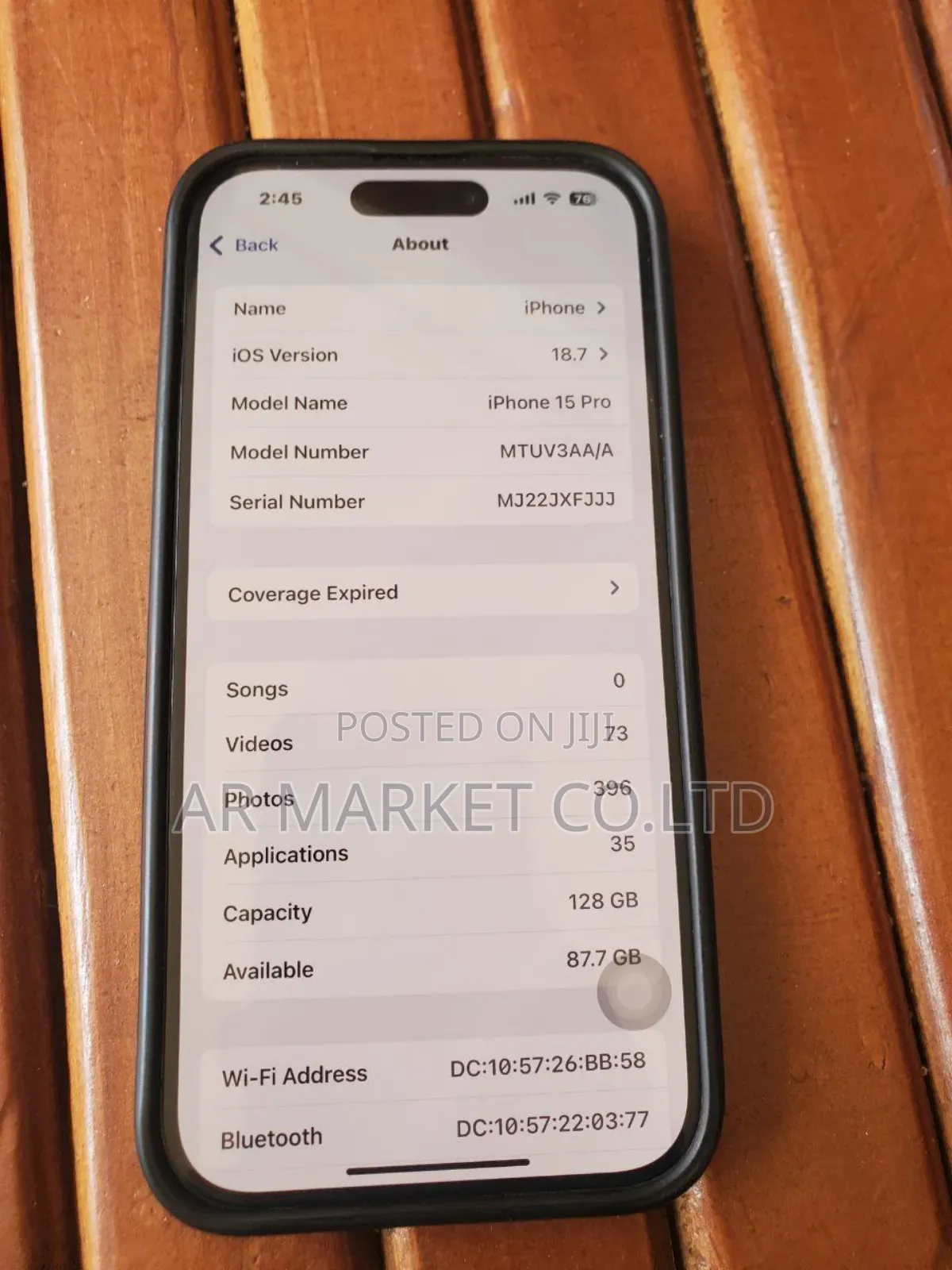 Apple iPhone 15 Pro 128 GB