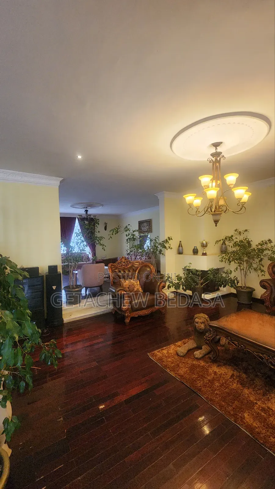 Furnished 6bdrm House in Ccd, Oromia-Finfinne for sale