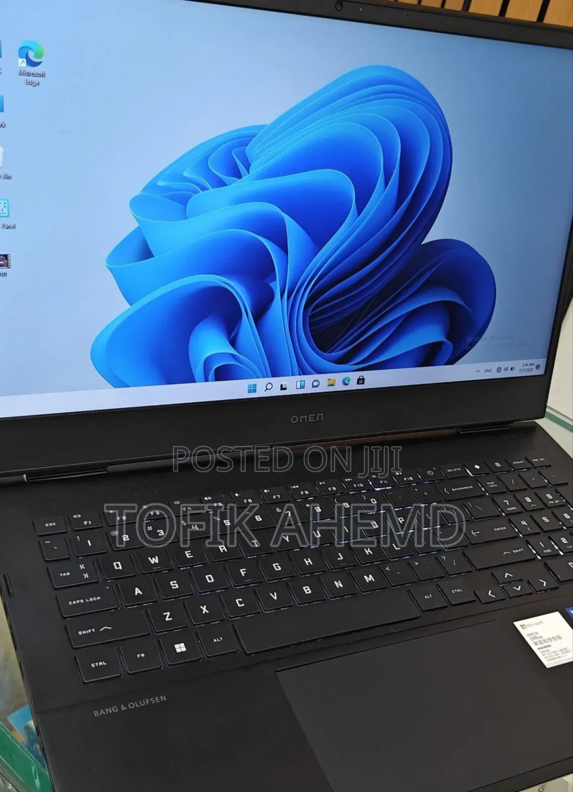 New Laptop HP Omen 15 16GB Intel Core I7 SSD 512GB