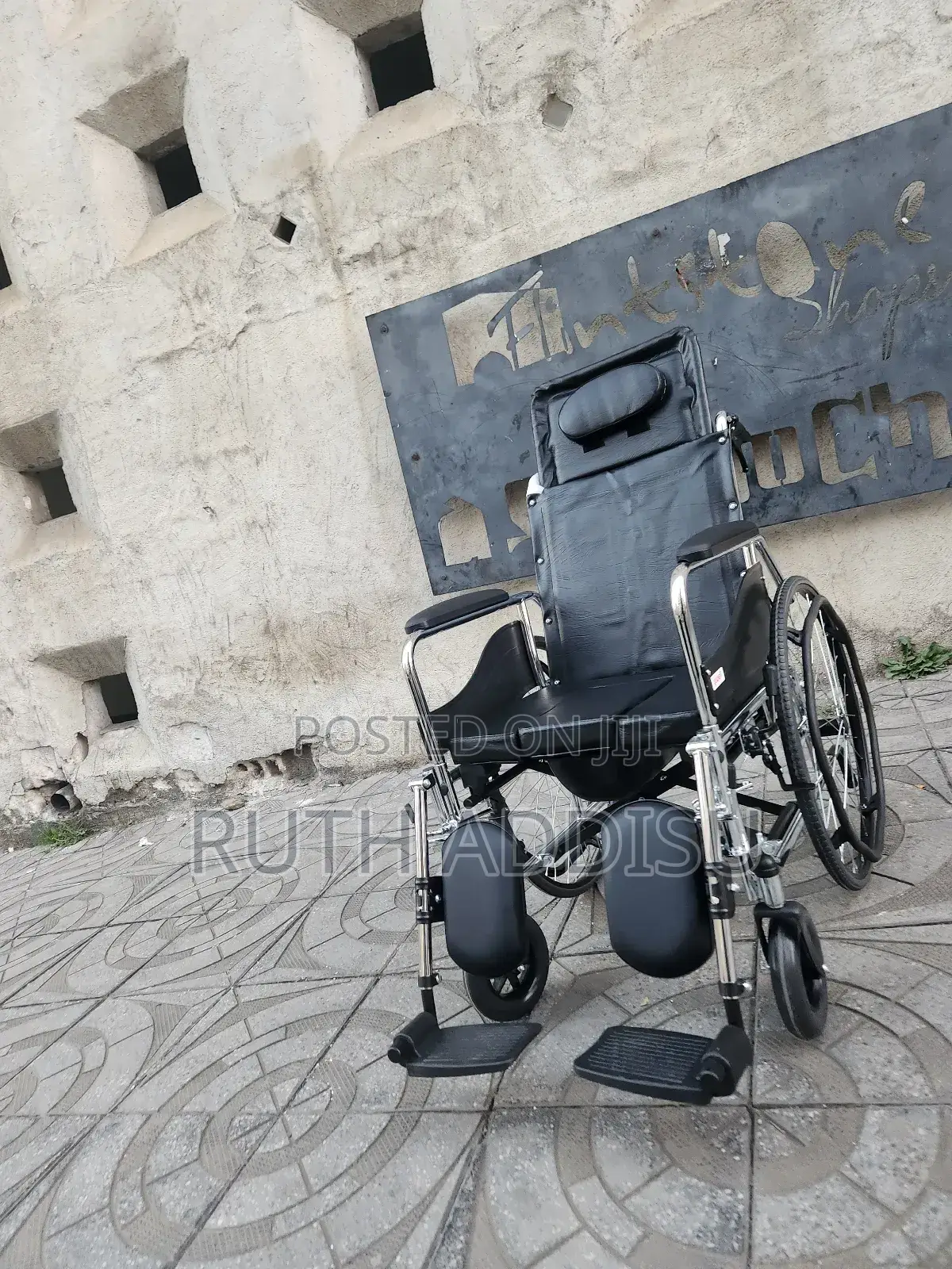 Reclining Commode Wheelchair腕骨wheelchair輕鬆wheelchair客廳wheelchair New