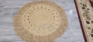 በቃጫ የተሰራ የቡና ምንጣፍ