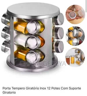 የቅመማቅመም ማስቀመጫ - Spice360 Organizer - 12 Compartments