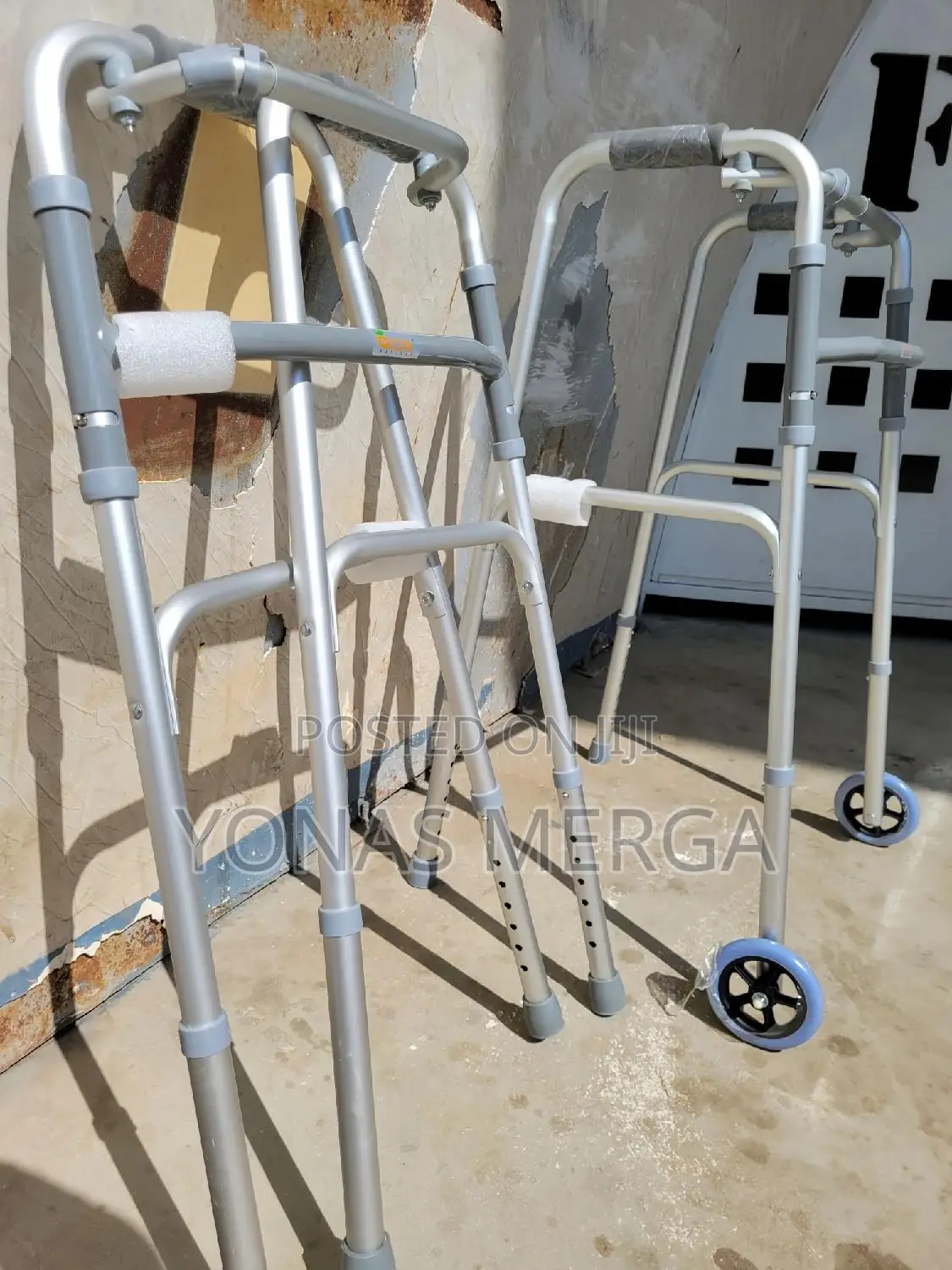 Walker醣፲disabled Injured, Support Up to 150kg~曲walker With Wheels