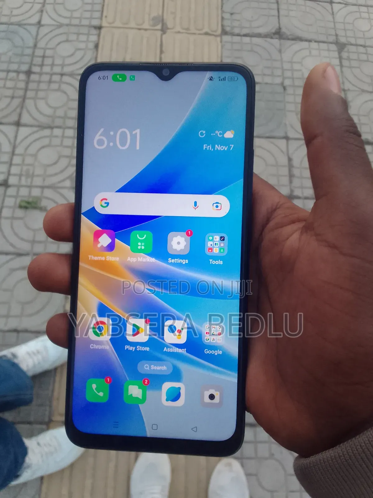 New Oppo A17 64 GB Blue