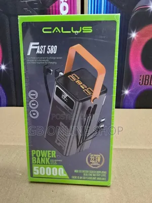 Calus Fast 580 Power Bank, a Portable Charger With a 50,000mah
