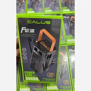 Calus Fast 580 Power Bank, a Portable Charger With a 50,000mah
