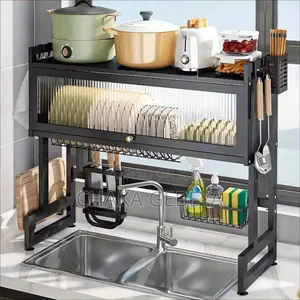 የታጠቡ ሳሀኖች መደርደሪያ