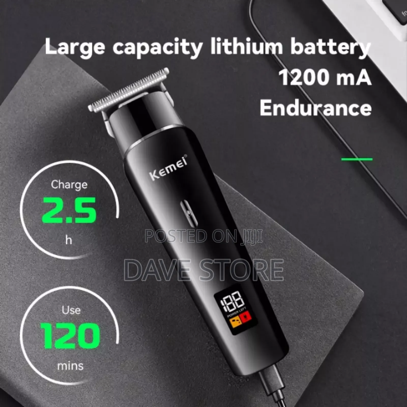 Kemie Hair Cutting and Shaving Clipper.