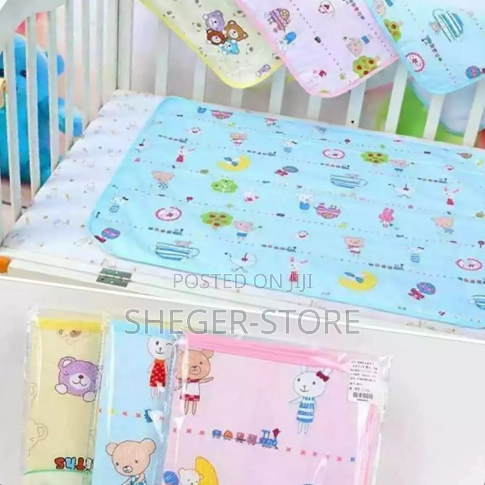 Orginal Waterproof Baby Urine Mat Cover
( ውሃ የማያስገባ እንደገና ሊታጠብ የሚችል )