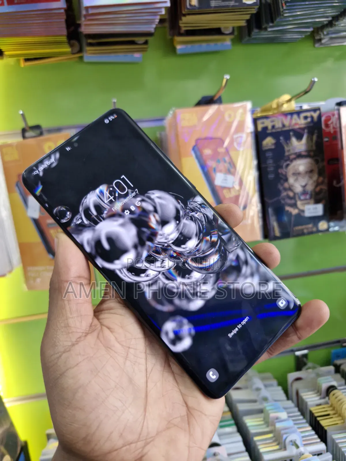 New Samsung Galaxy S20 Ultra 5G 256 GB Black