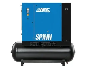 Photo - 500l Abac Screw Compressor 20hp Dryer 78cfm | 10 Bar | 145 Psi 