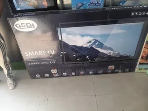 Gsda Smart Tv 65 Inch Androyd Debel Gelas