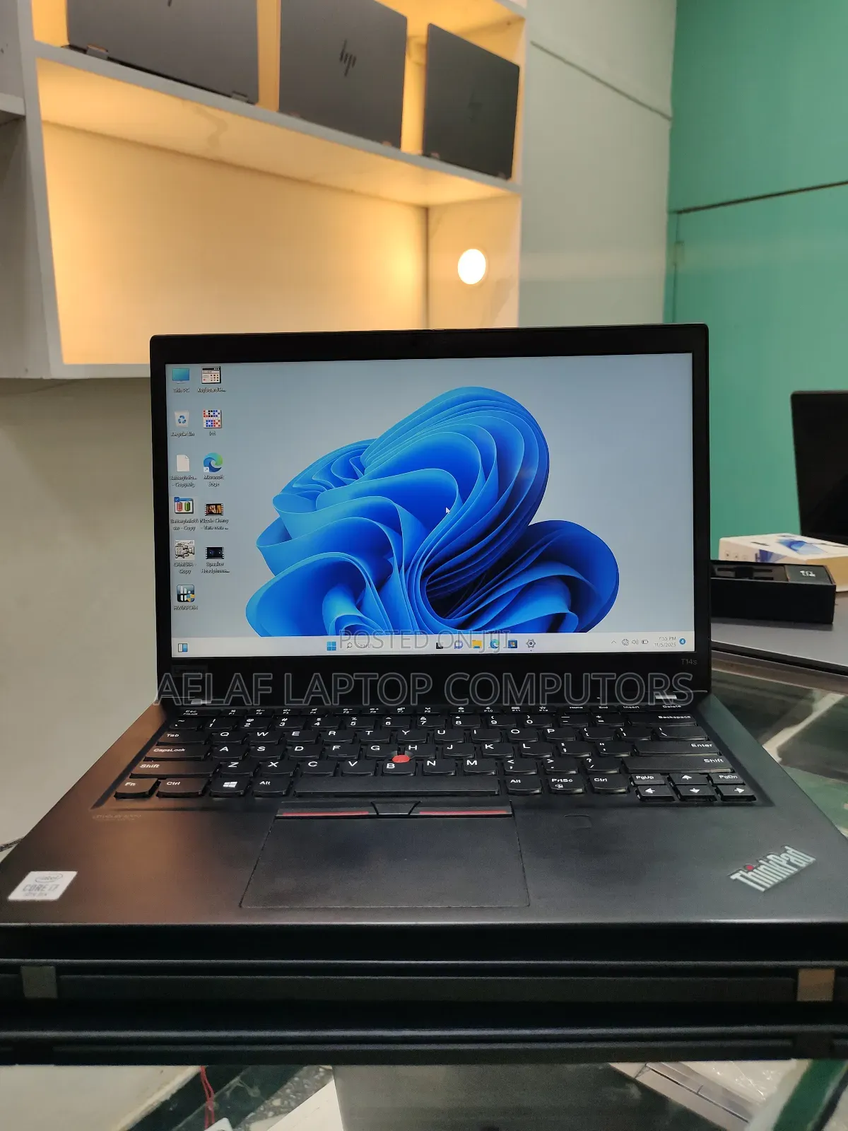 New Laptop Lenovo ThinkPad T14s G4 16GB Intel Core I7 SSD 512GB