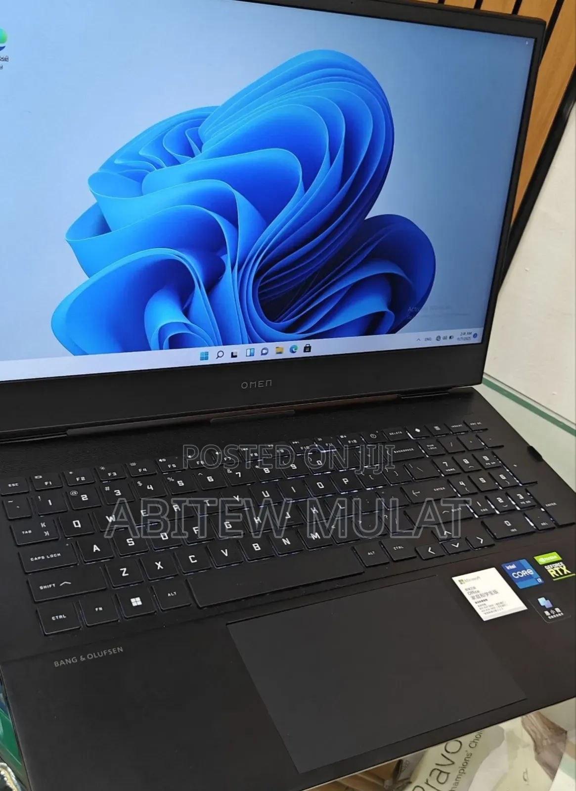 New Laptop HP Omen 16 16GB Intel Core I7 SSD 512GB