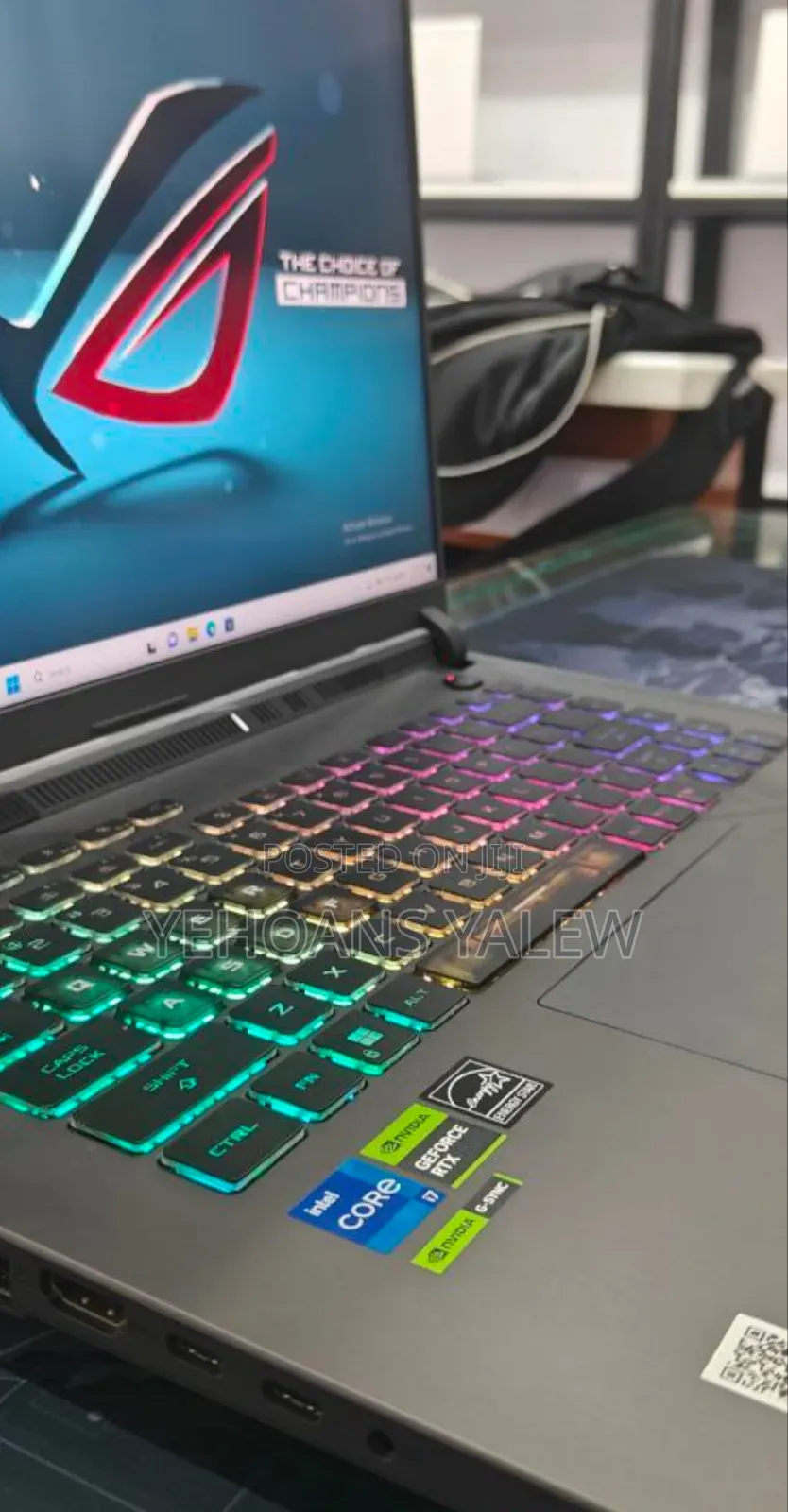 New Laptop Asus ROG Strix G16 G614 16GB Intel Core I7 SSD 1T