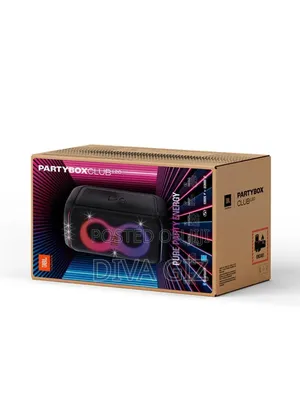 Partybox Club 120 Portable Party Speaker Black