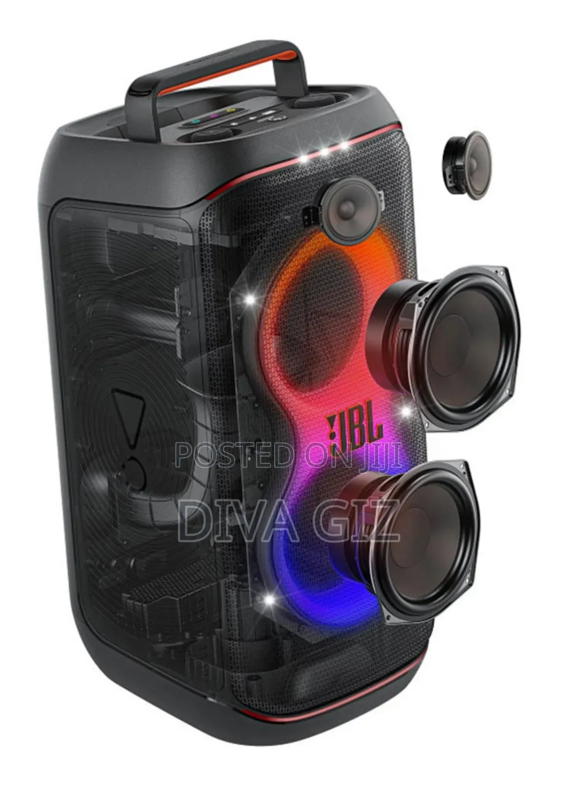 Partybox Club 120 Portable Party Speaker Black