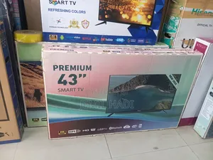 Photo - Premium Smart Tv 43 Inch Debel Gelas New Androyd