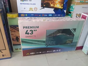 Premium Smart Tv 43 Inch Debel Gelas New Androyd
