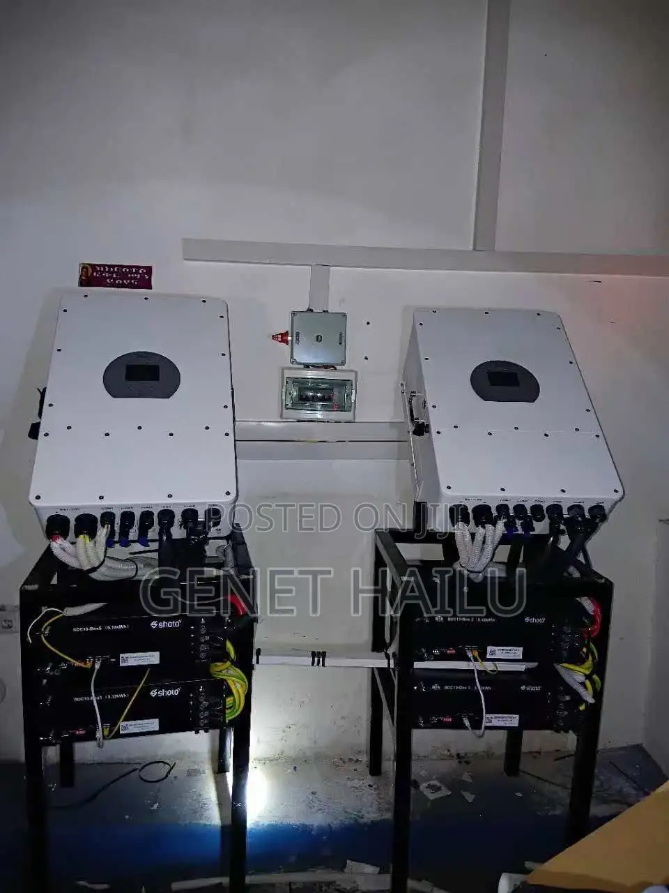 G Power 3phase 30kw Hybrid Inverter Battery