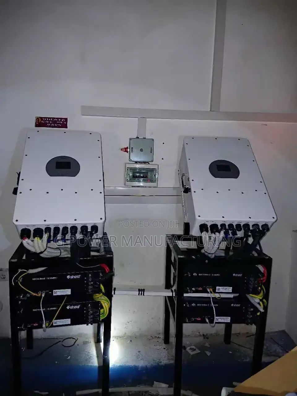 G Power 3phase 30kw Hybrid Inverter Battery