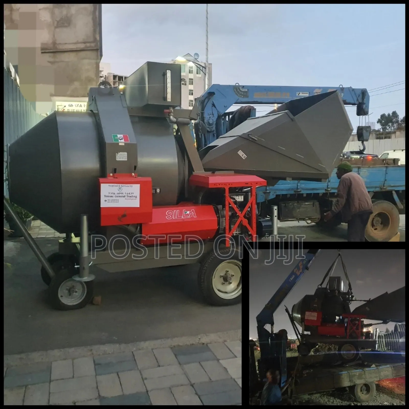 750 Litter Concrete Mixer