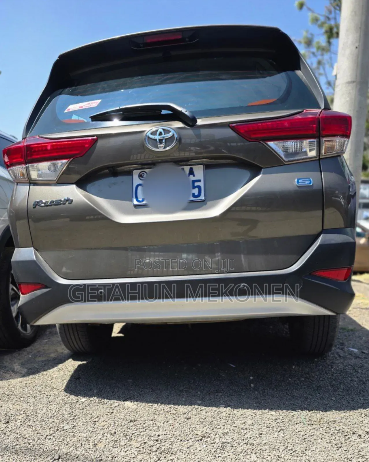 New Toyota Rush 2023 Gray