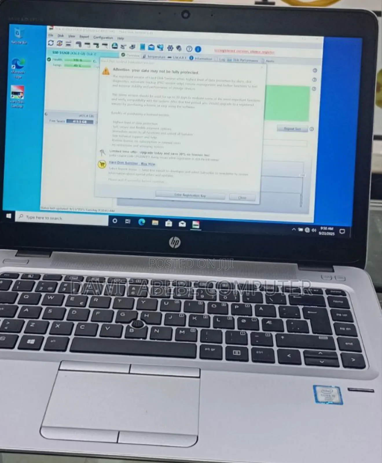 New Laptop HP EliteBook 840 G1 8GB Intel Core I5 SSD 512GB