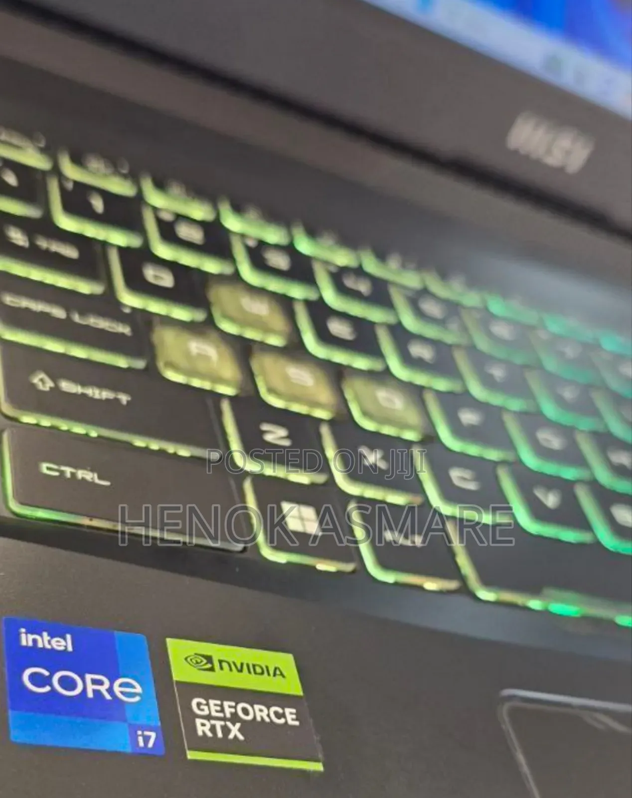 New Laptop MSI Pulse GL66 16GB Intel Core I7 SSD 1T