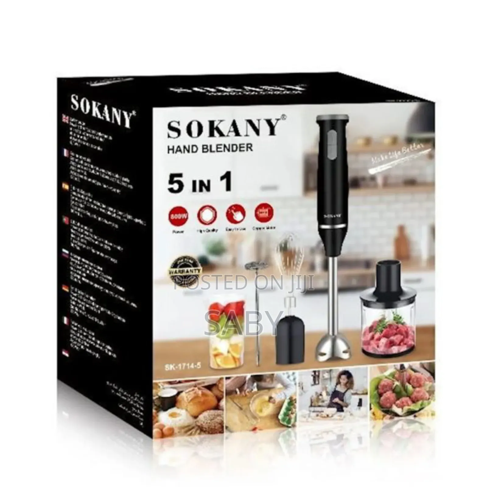 5in1 Sokany Blender