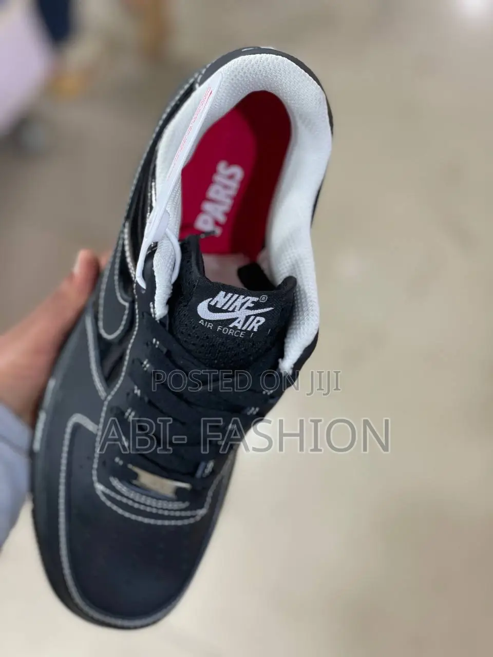 Nike Air Force 1 Paris Red Sole