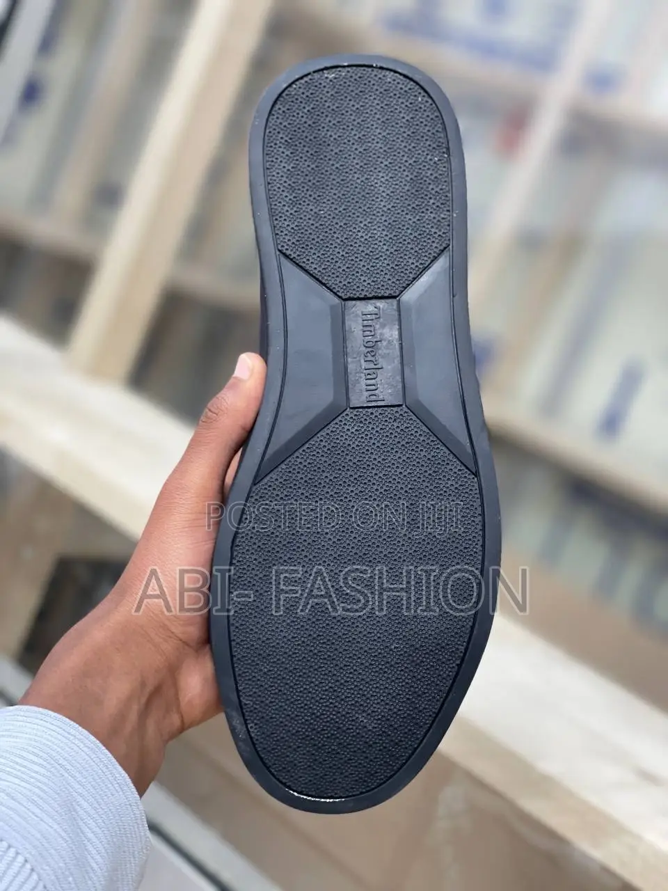 Timberland Shoe Leather Black Men's Premium Quality