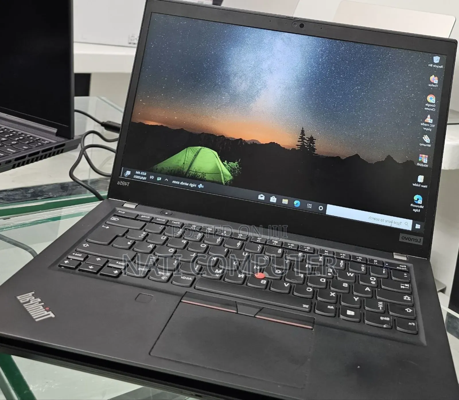 New Laptop Lenovo ThinkPad T495s 16GB AMD Ryzen 7 SSD 512GB