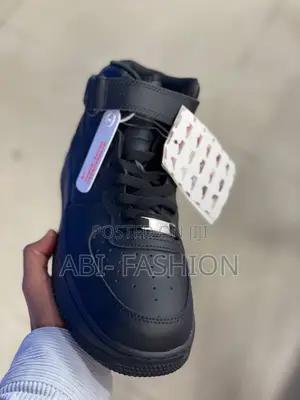 Nike Air Force Triple Black Boots