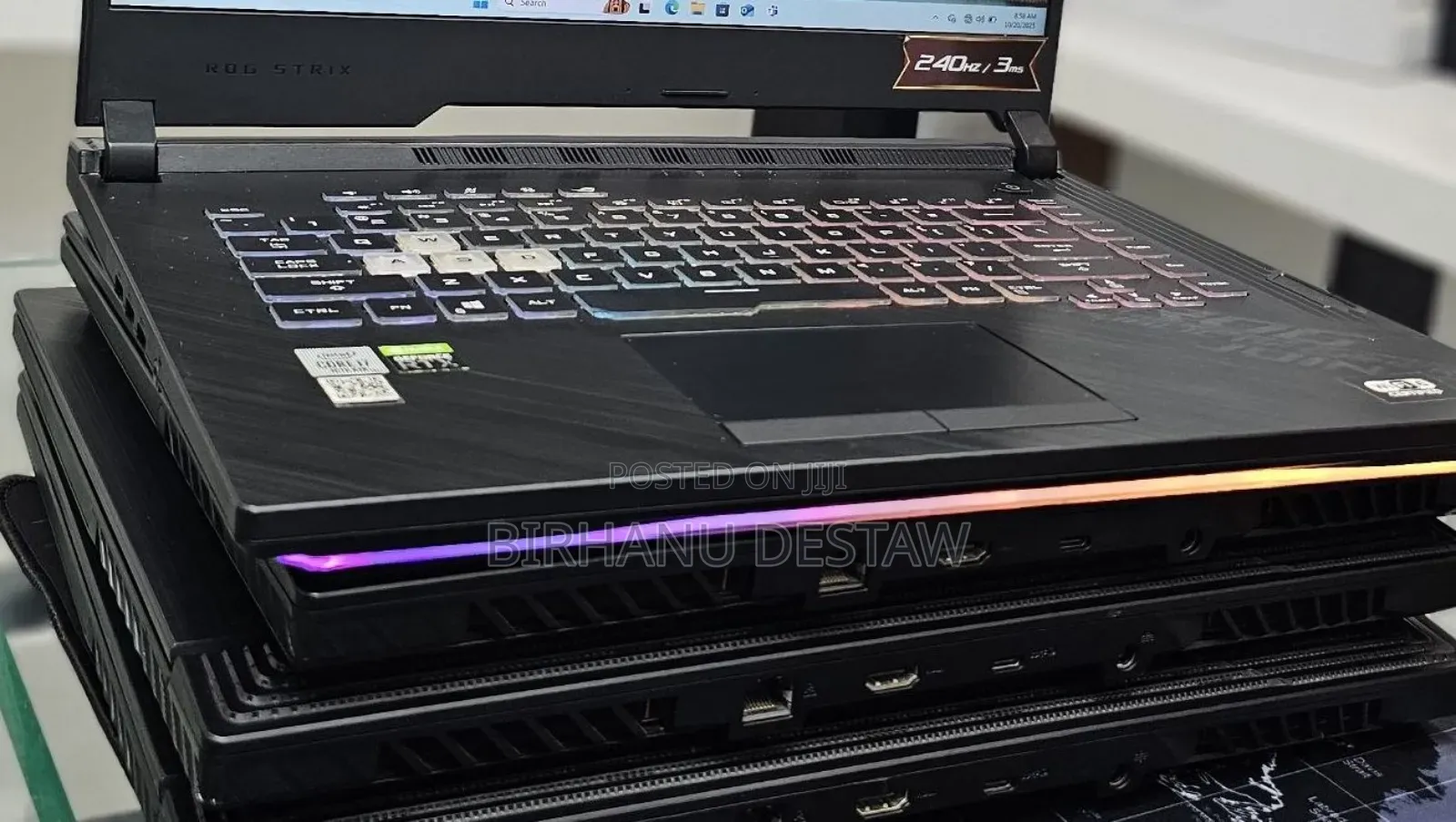 New Laptop Asus ROG Strix G15 16GB Intel Core I7 SSD 512GB