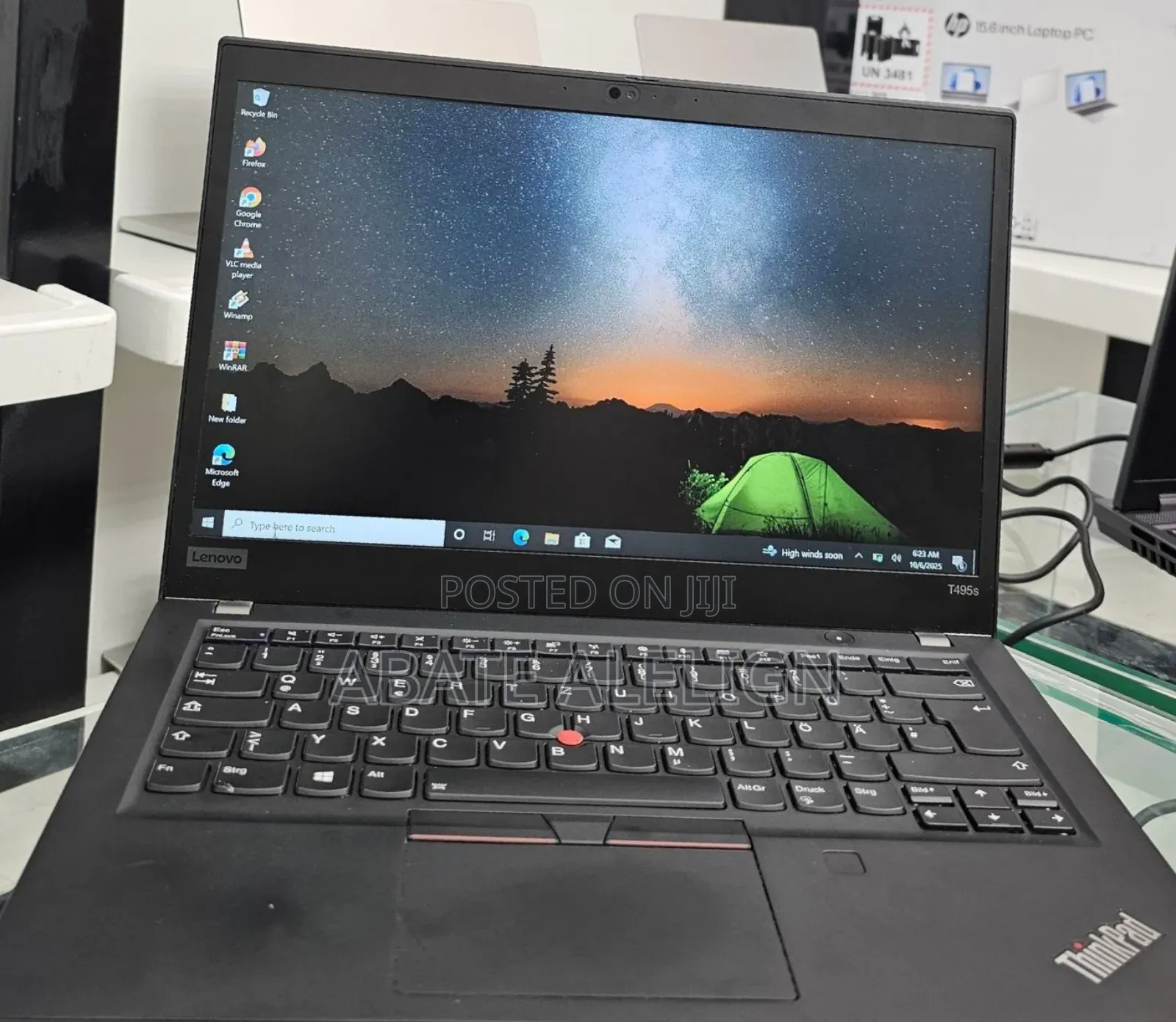 New Laptop Lenovo ThinkPad T495s 16GB AMD Ryzen 7 SSD 512GB