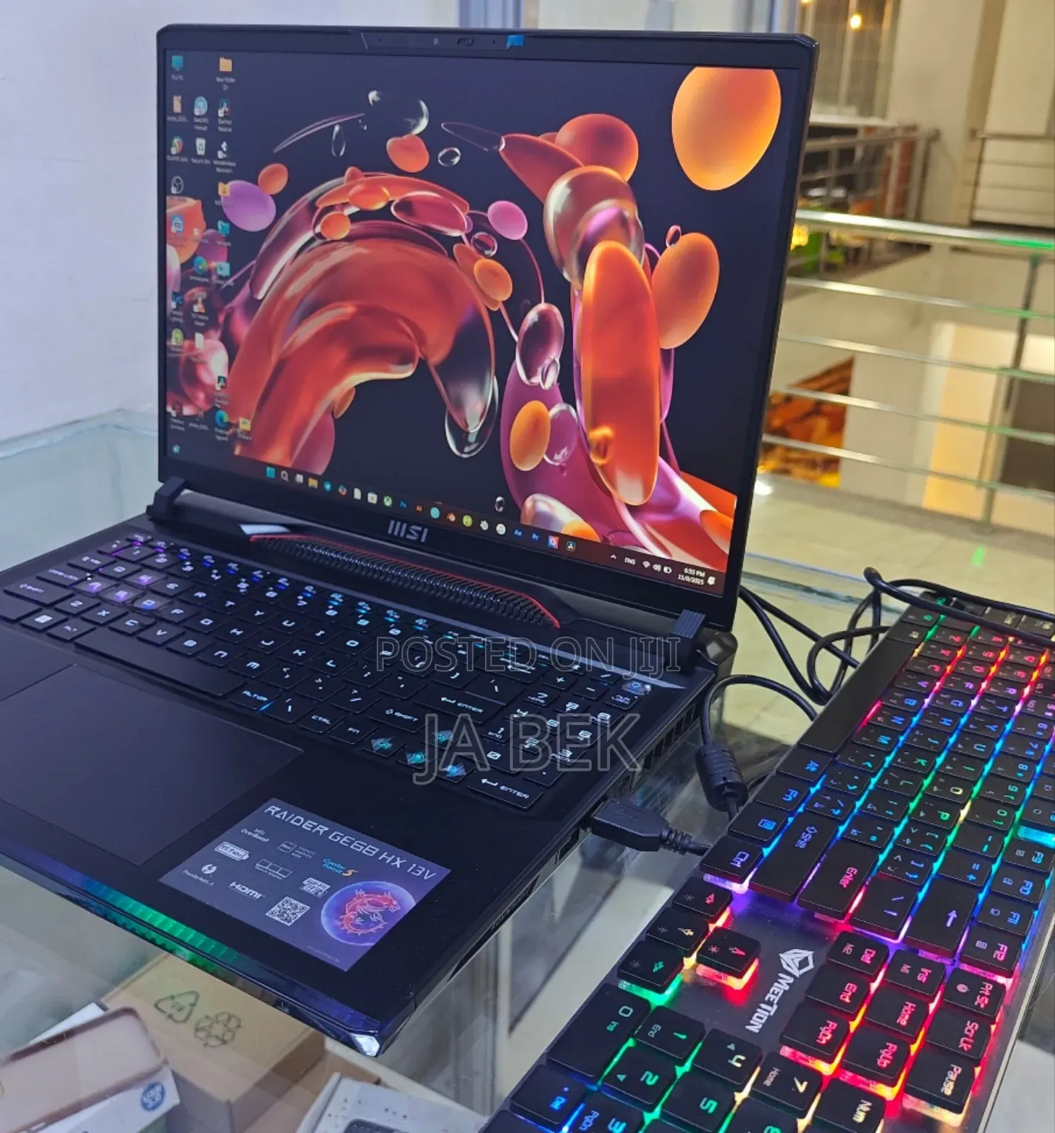 New Laptop MSI Raider GE78 32GB Intel Core I9 SSD 1T