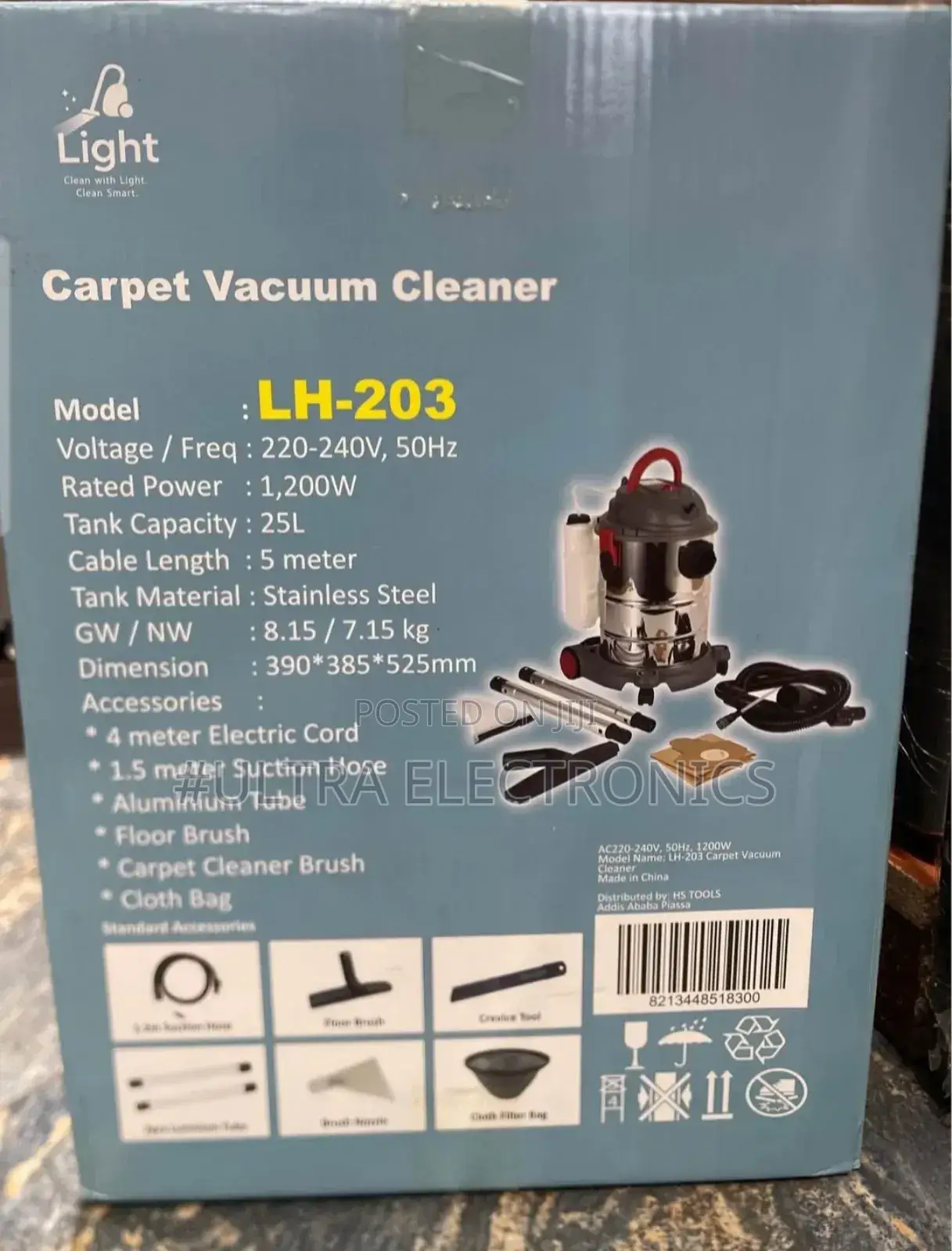 Light Carpet Vacuum Cleaner Perfect for Deep Cleaning(Washing)