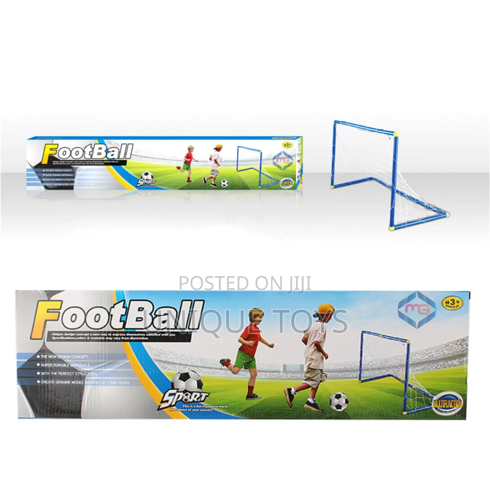 Soccer Goal Set With Ball Pump