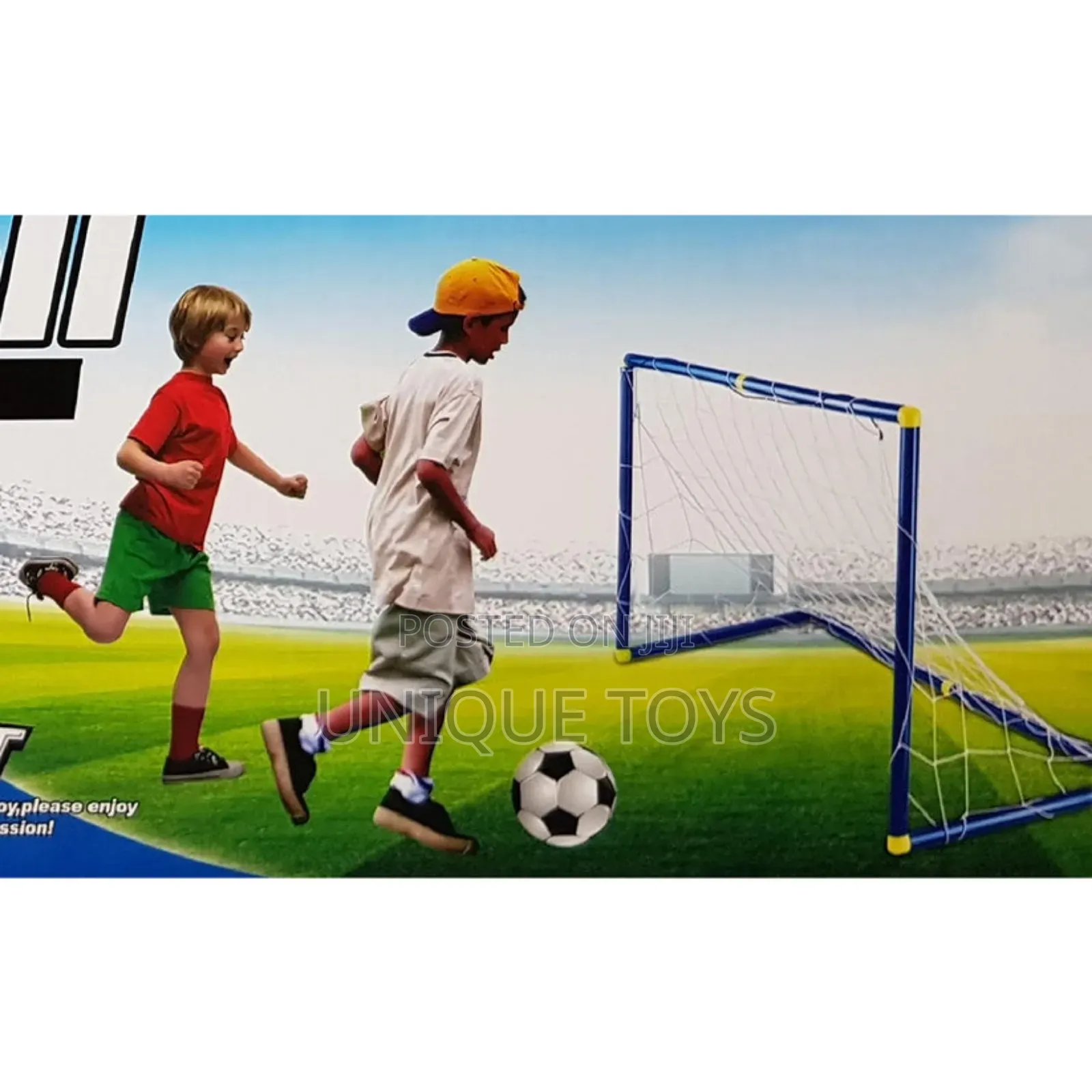 Soccer Goal Set With Ball Pump