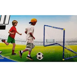 Soccer Goal Set With Ball Pump
