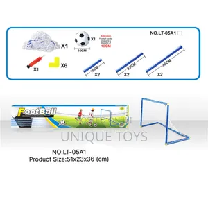 Soccer Goal Set With Ball Pump