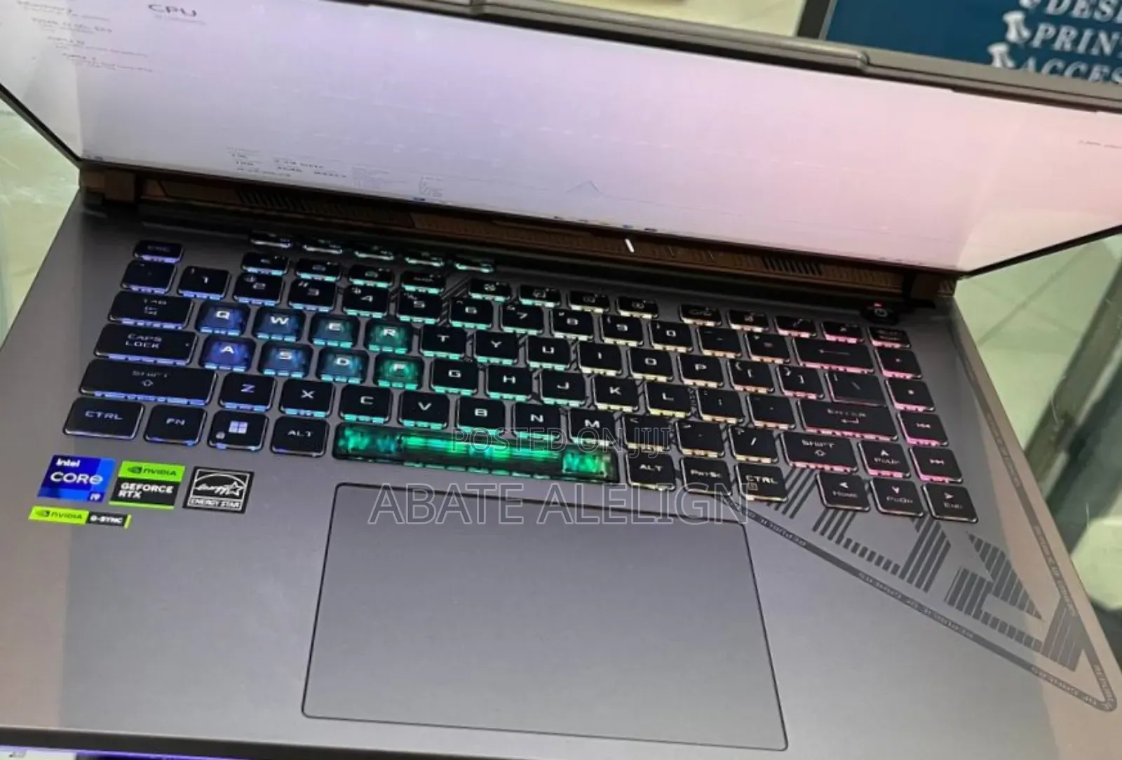 New Laptop Asus ROG Strix G15 16GB Intel Core I9 SSD 1T