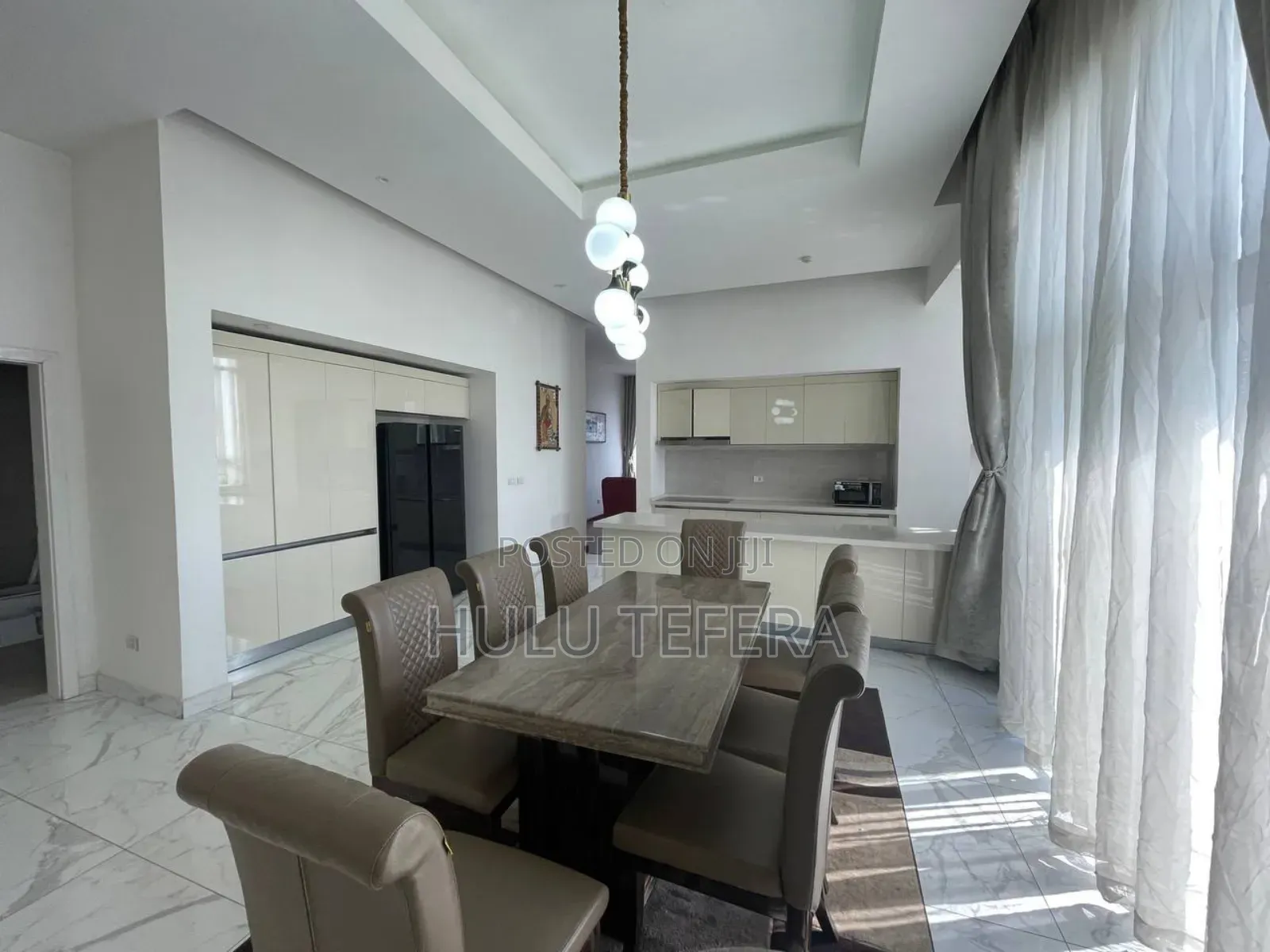 Furnished 3bdrm Apartment in Bole for rent