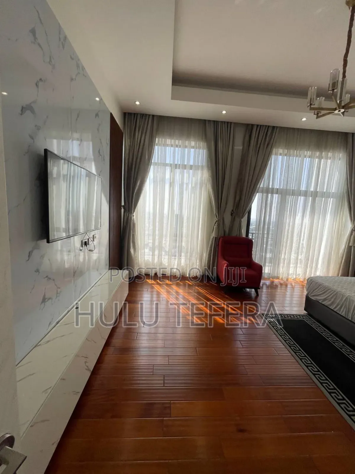 Furnished 3bdrm Apartment in Bole for rent