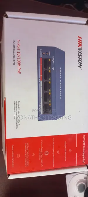 Photo - Poe 4 Port Hikvison