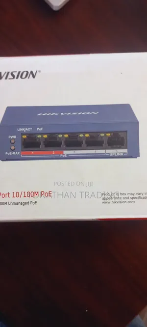 Poe 4 Port Hikvison