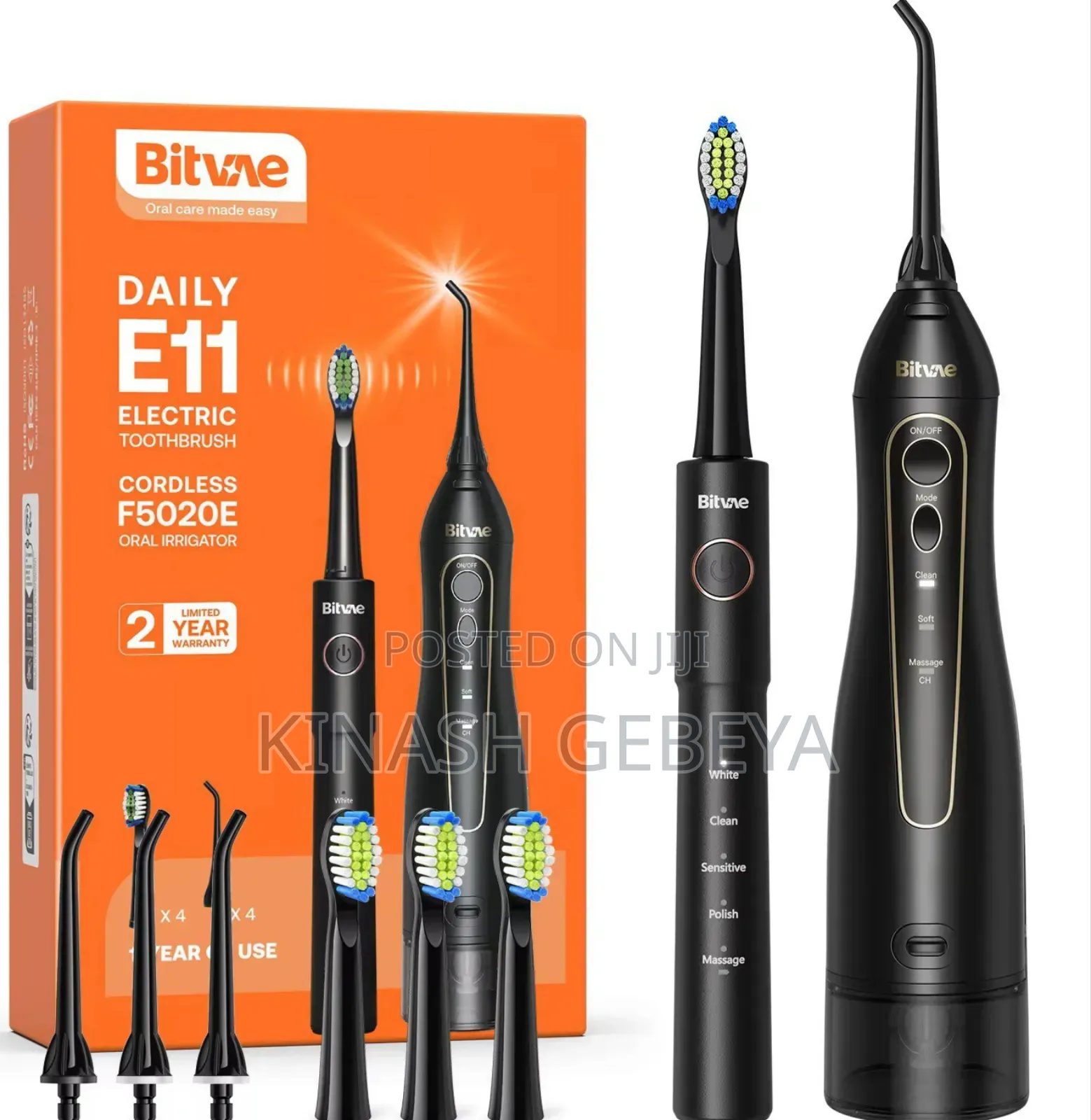 Bitvae Electrical Toothbrush and Water Dental Flosser