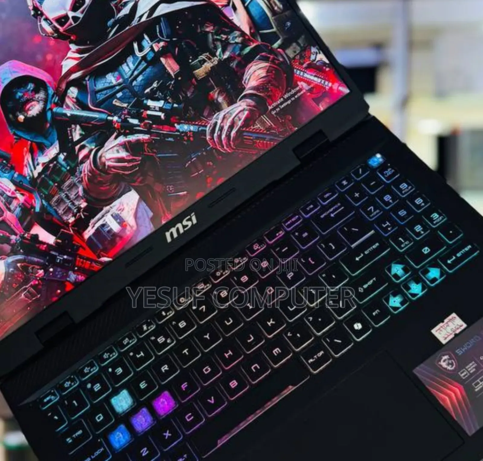 New Laptop MSI MSI Sword 15 16GB Intel Core I7 SSD 1T